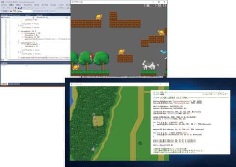 経験豊富なゲーム業界のプロとともに開発した教材