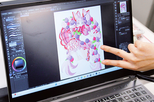 プロのクリエイターに直接アドバイスをもらえる！