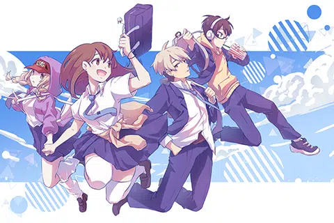 デザイン学科授業体験　キャラクターの全身像を描いてみよう