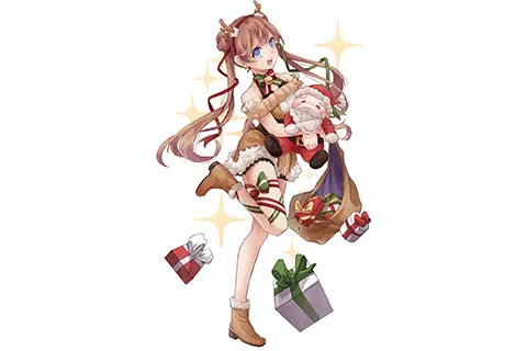 デザイン学科授業体験 クリスマスをテーマにキャラクターデザインをしてみよう