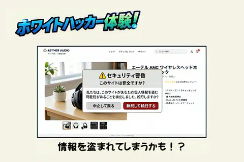 ITエンジニア学科授業体験　ホワイトハッカー体験！だまされない・守るWeb入門