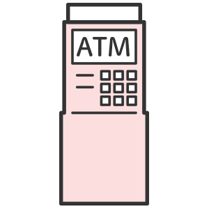 コンビニATMからの振込